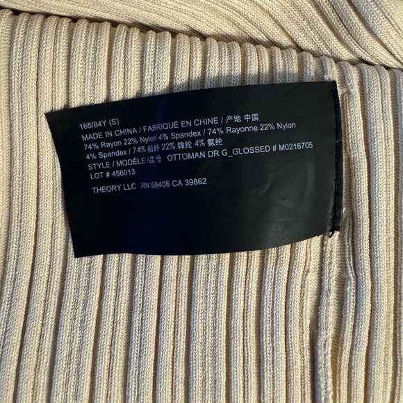 THEORY size S gorgeous maxi sundress. Drapes beautifully. Never worn - Picture 5 of 5